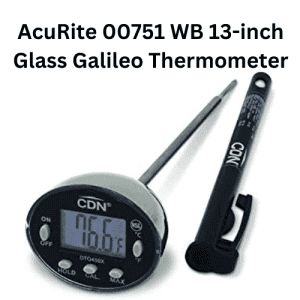 AcuRite 00751 WB 13-inch Glass Galileo Thermometer