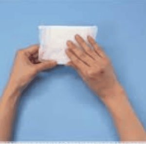 How To Correctly Put On A Pad